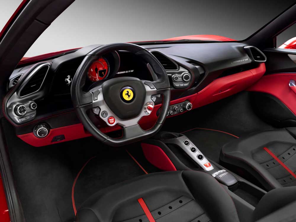 Ferrari 488 Spider Interior